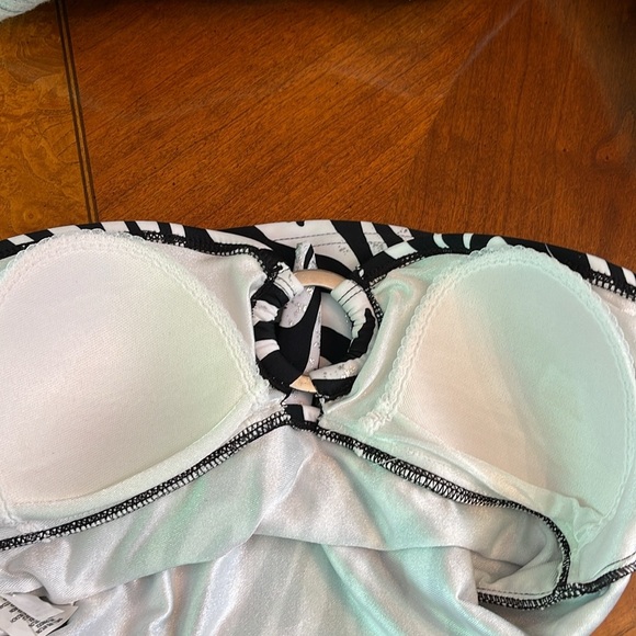 ISAAC MIZRAHI ZEBRA PRINT TANKINI - Picture 7 of 9